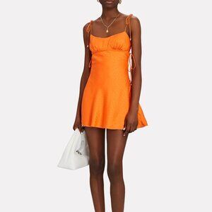 NWT Significant Other Mimosa Floral Jacquard Mini Dress, Size US 6/AU 10